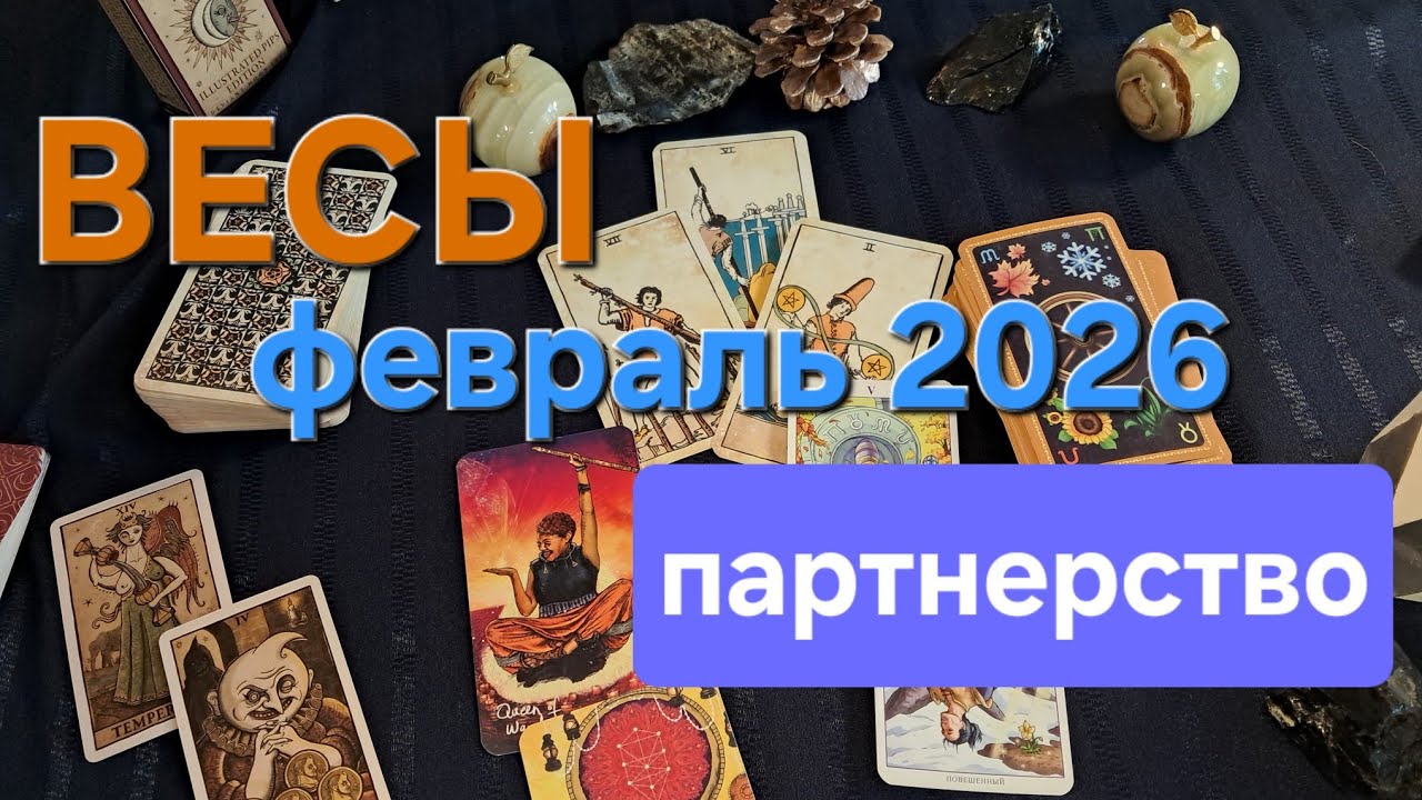 ВЕСЫ, мизерную зарплату оставили в прошлом.😊 ТАРО-гороскоп февраль 2026.