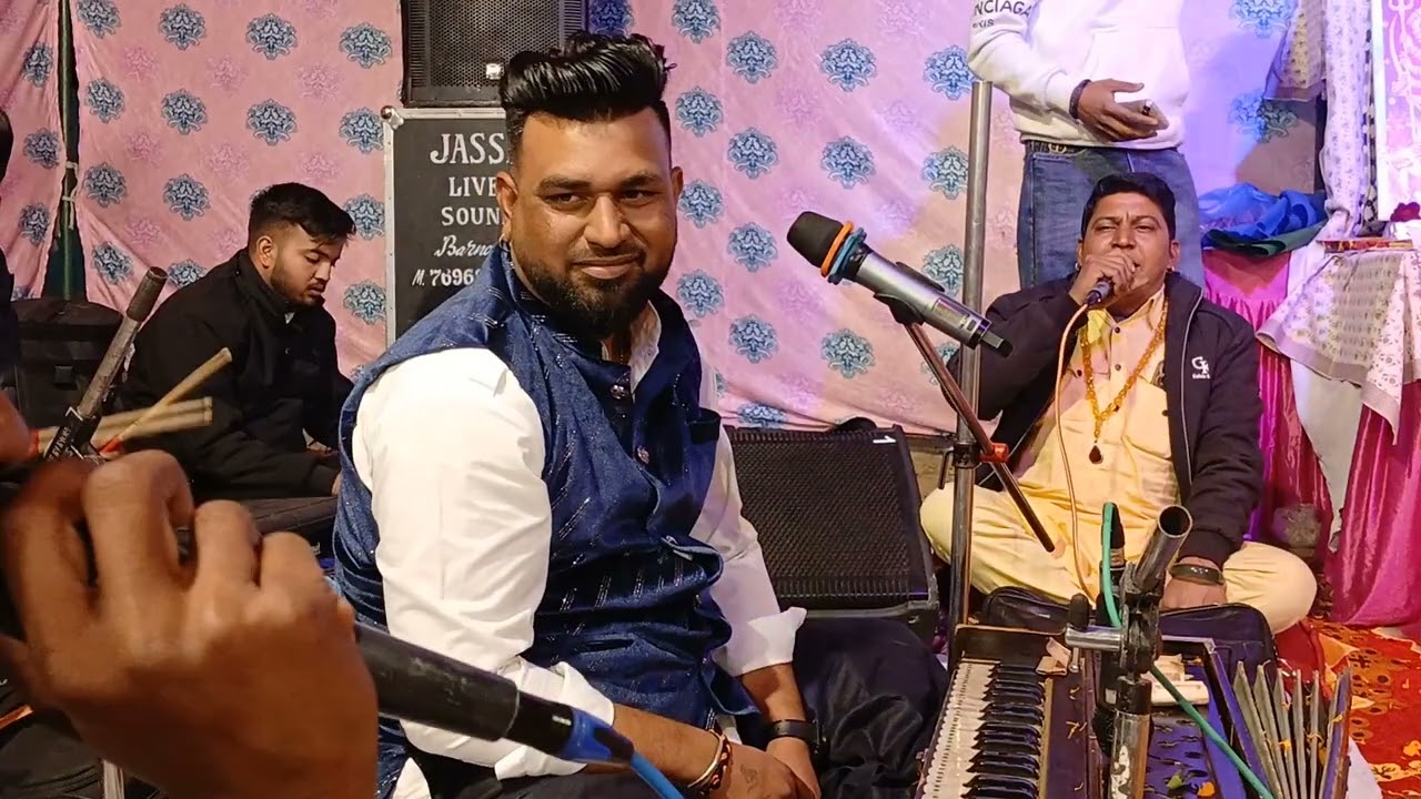 ਜੈ ਮਾਤਾ ਦੀ ਭਜਨ ਗਾਇਕ ਕੈਲਾਸ ਕੰਠ ਅੈਡ ਪਾਰਟੀ ਬਰਨਾਲਾ  ਕਾਲੀ ਮਾਤਾ ਜੀ ਦਾ ਜੱਸ 98556 39063