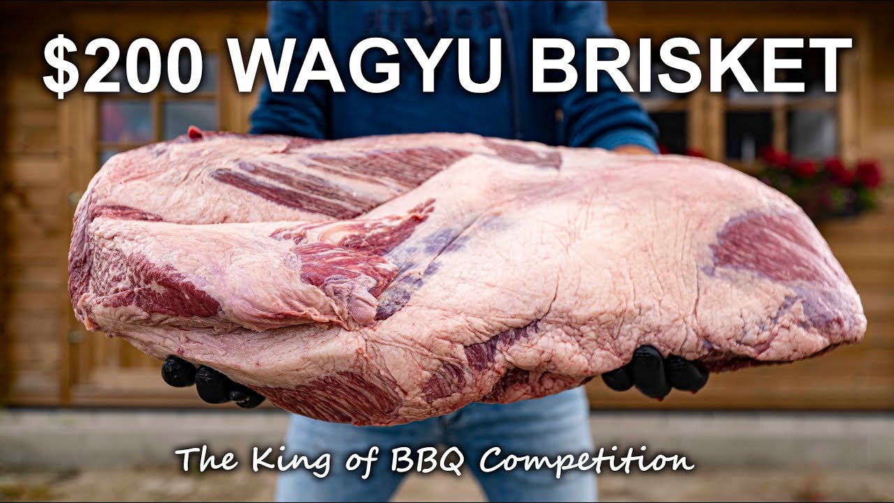 This $200 Wagyu Brisket is the King of BBQ competition