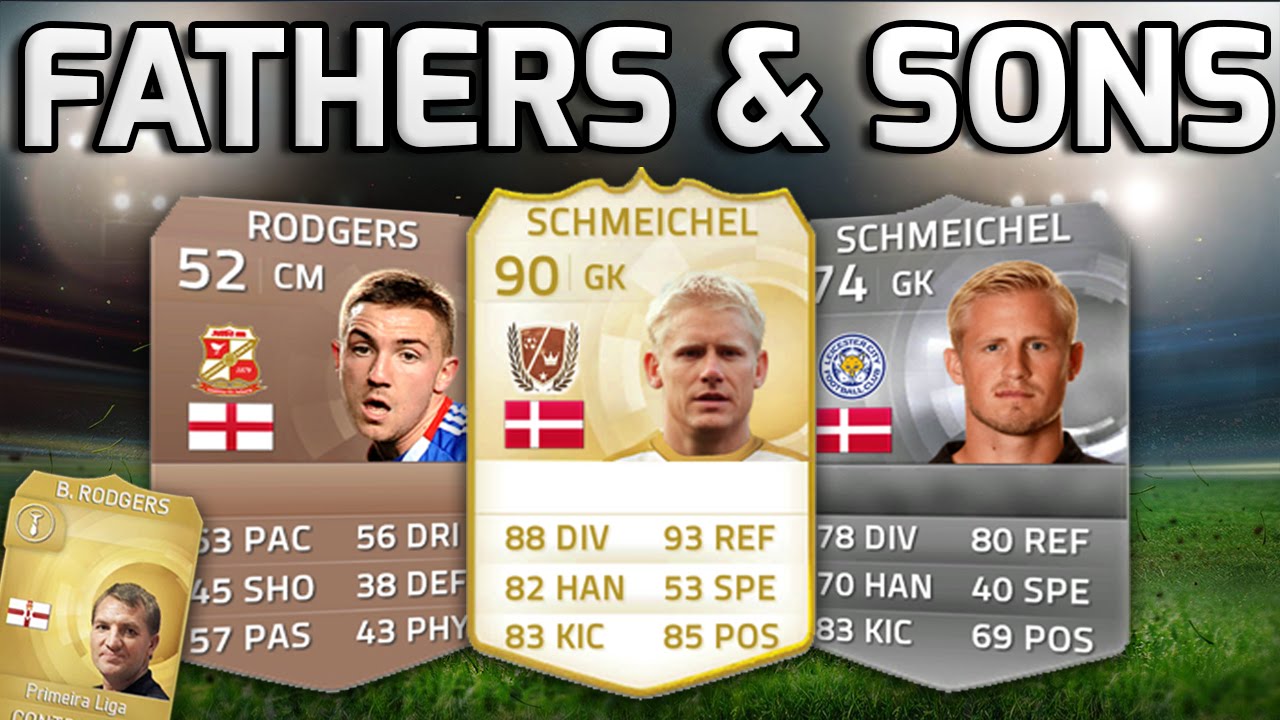 FIFA 15 - FATHERS AND SONS!!! - Team Of Players With Football Fathers/Sons!
