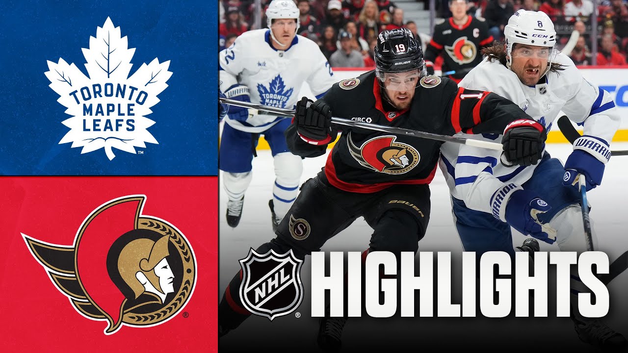 NHL Preseason Highlights | Maple Leafs vs. Senators | September 21, 2025