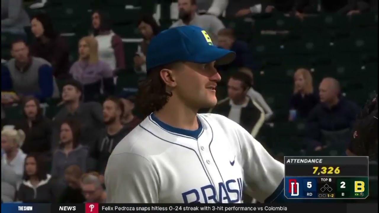 WBC. República Dominicana vs Brasil. The shows 25 