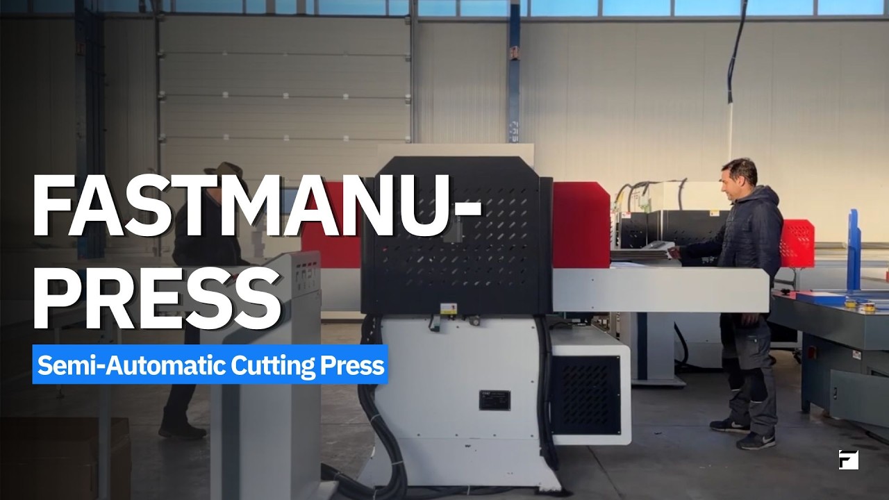 Fast Manupress - Multi-Material Semi-Automatic Cutting Press