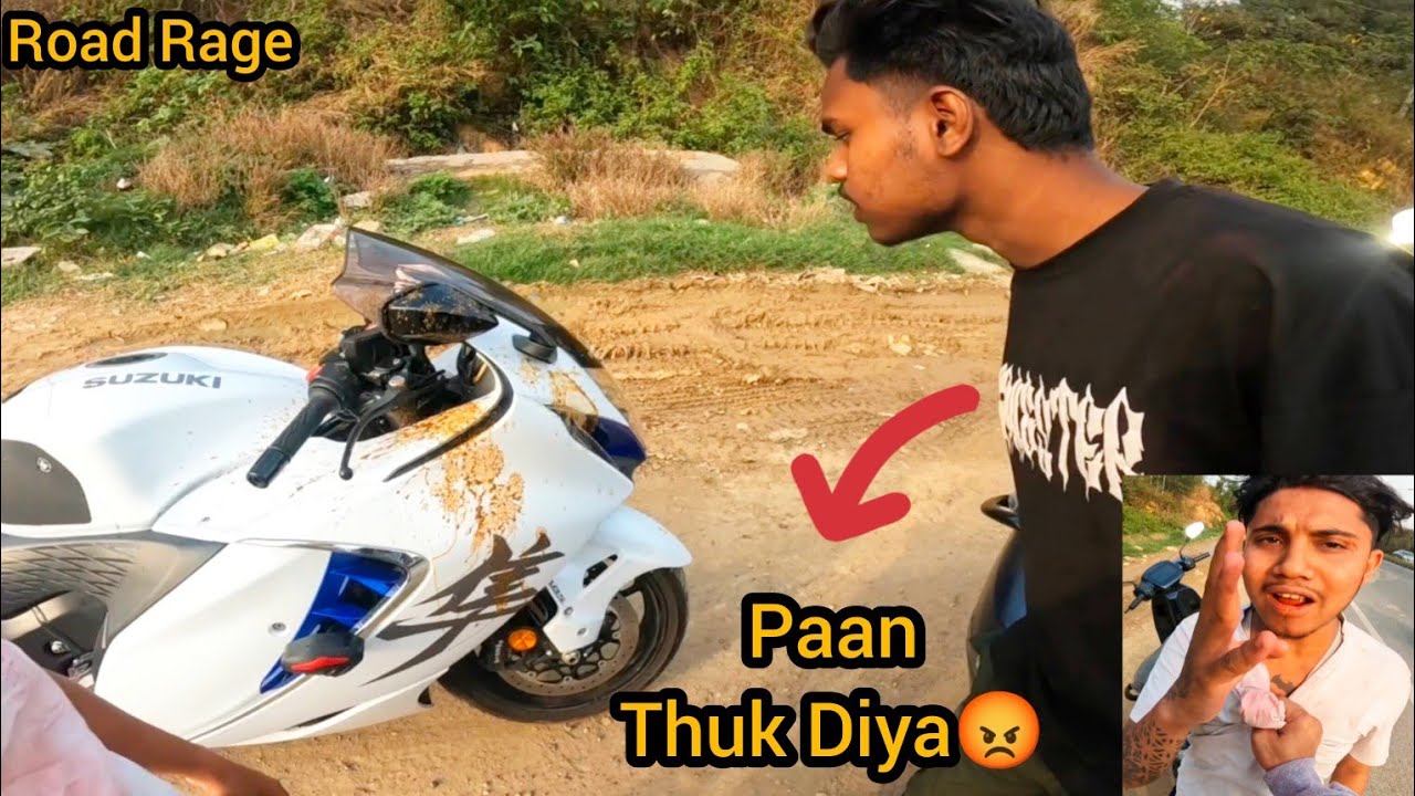Chapri Ne Paan Thuk Diya Hayabusa Pe 😡