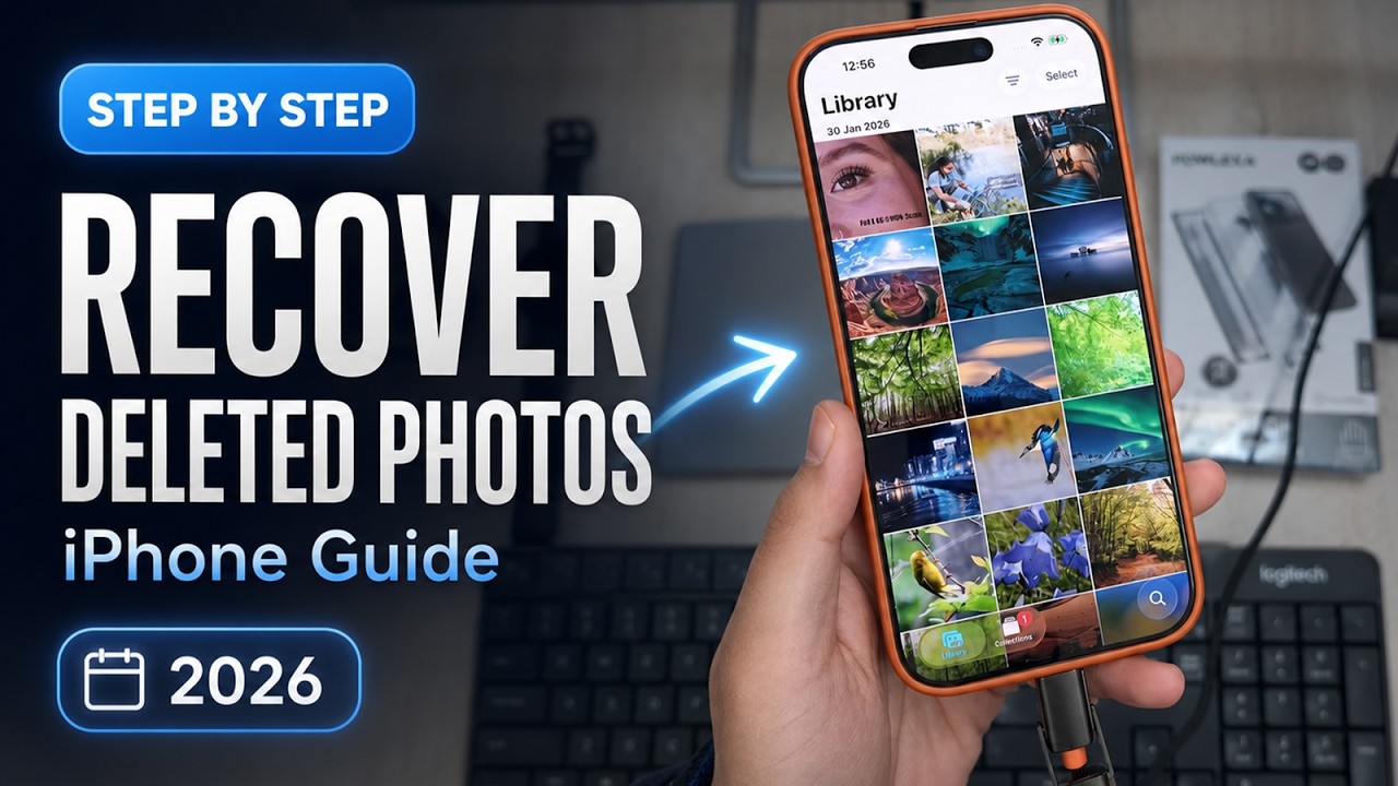 Как восстановить удаленные фотографии на iPhone или iPad (2026)