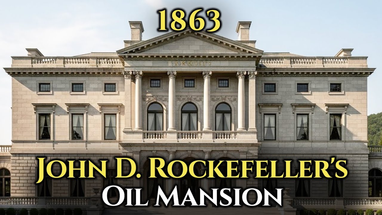 The Dark Story of John D. Rockefeller's Oil Fortune Mansion: Pocantico Hills Estate
