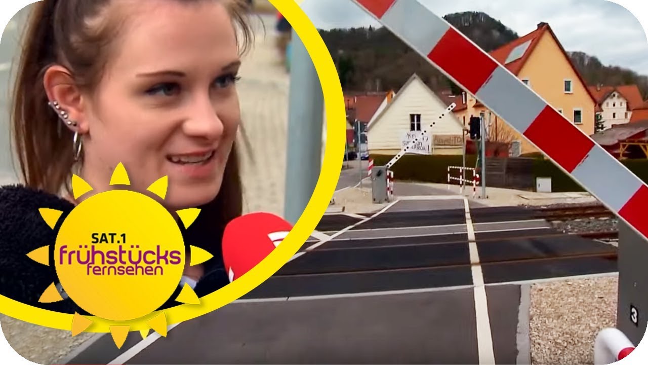 Purer Albtraum: Signalton beim Bahnübergang macht Bürger wahnsinnig  | SAT.1 Frühstücksfernsehen