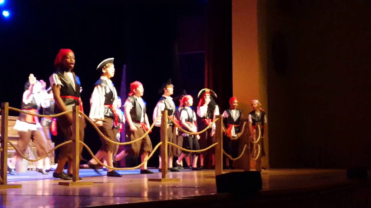 Peter Pan Jr. Pirate Yo Ho song - dance intro