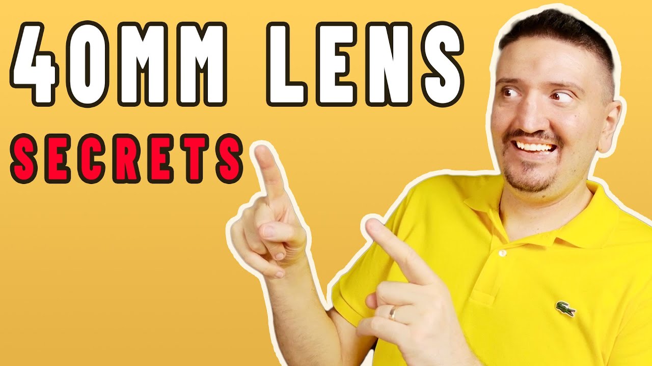 why the 40mm FOV LENS IS INCREDIBLE for photography!