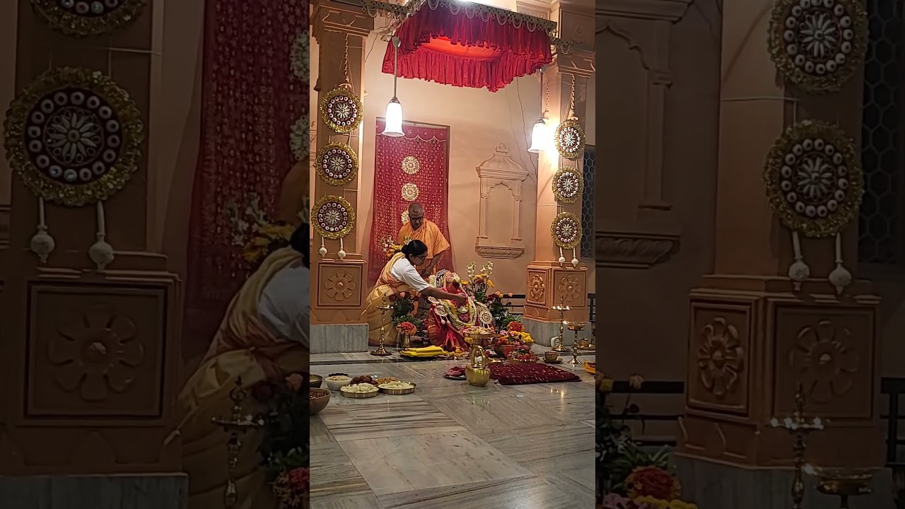 Saradiya Lakshmi Puja at Sri Sarada Math, Dakshineswar on 28 Oct, 2023 #sarada math #Lakshmi Puja