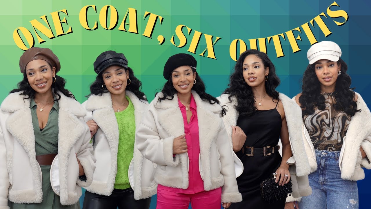 6  Winter Coat Outfits using 3 style formulas