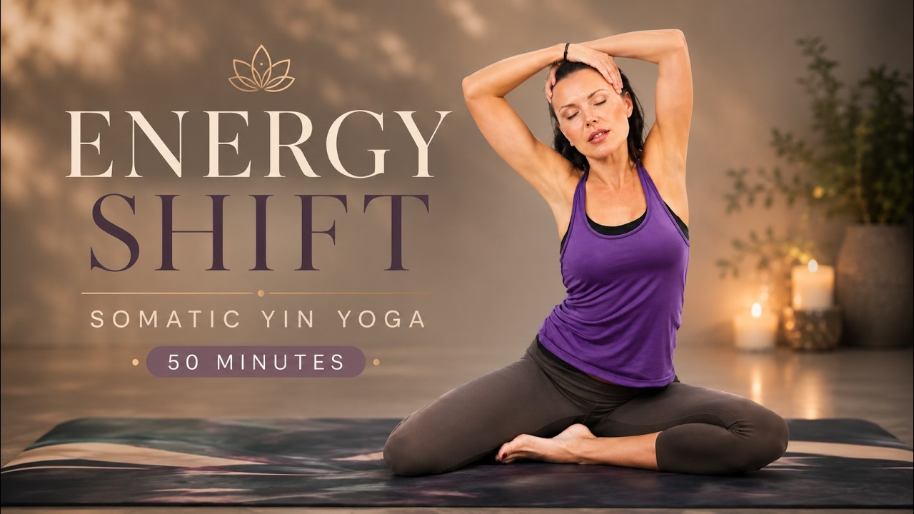 Yin Yoga, Somatic Shaking for  Nervous System + Emotional Release  | 50 minutes