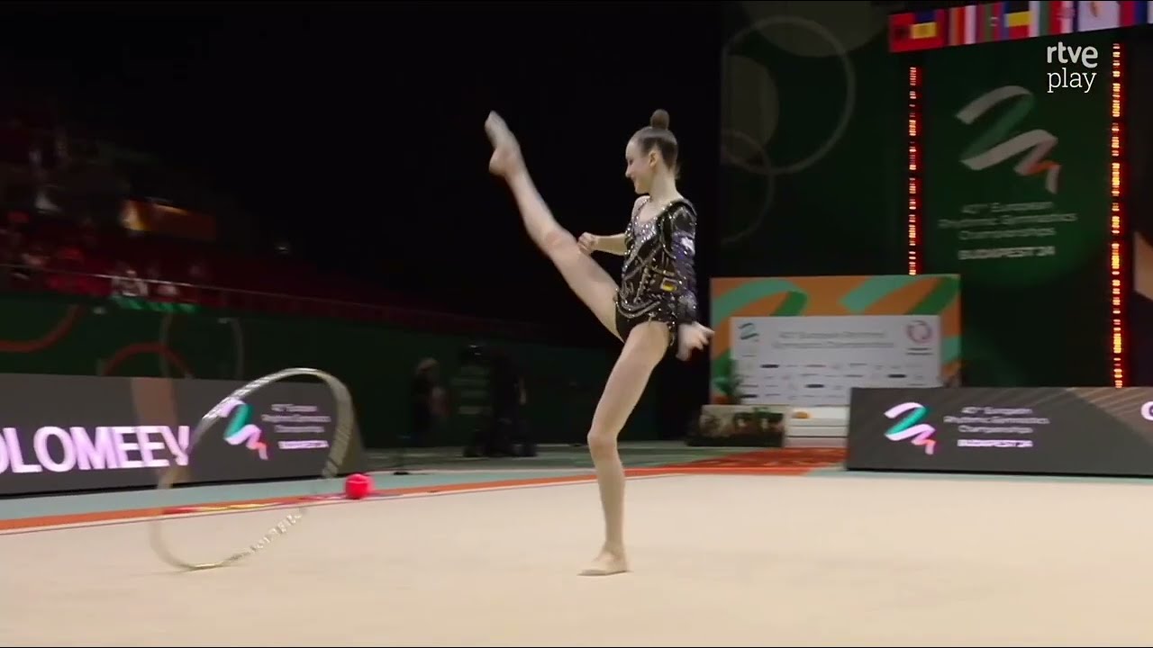 VARFOLOMEEV Darja (GER) HOOP AA 35,5 - ECH Budapest 2024