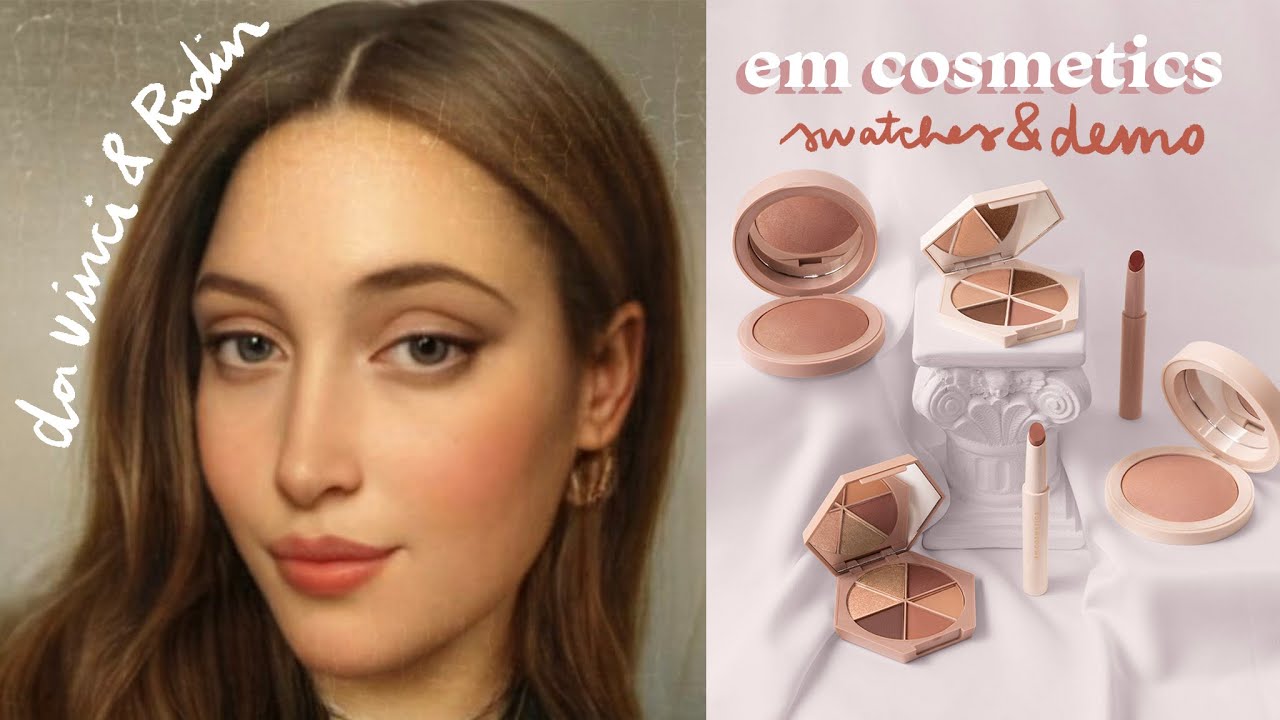 *НОВИНКА* Коллекция шедевров косметики Em Cosmetics | Образцы и обзор Da Vinci and Rodin | Джой Траммелл