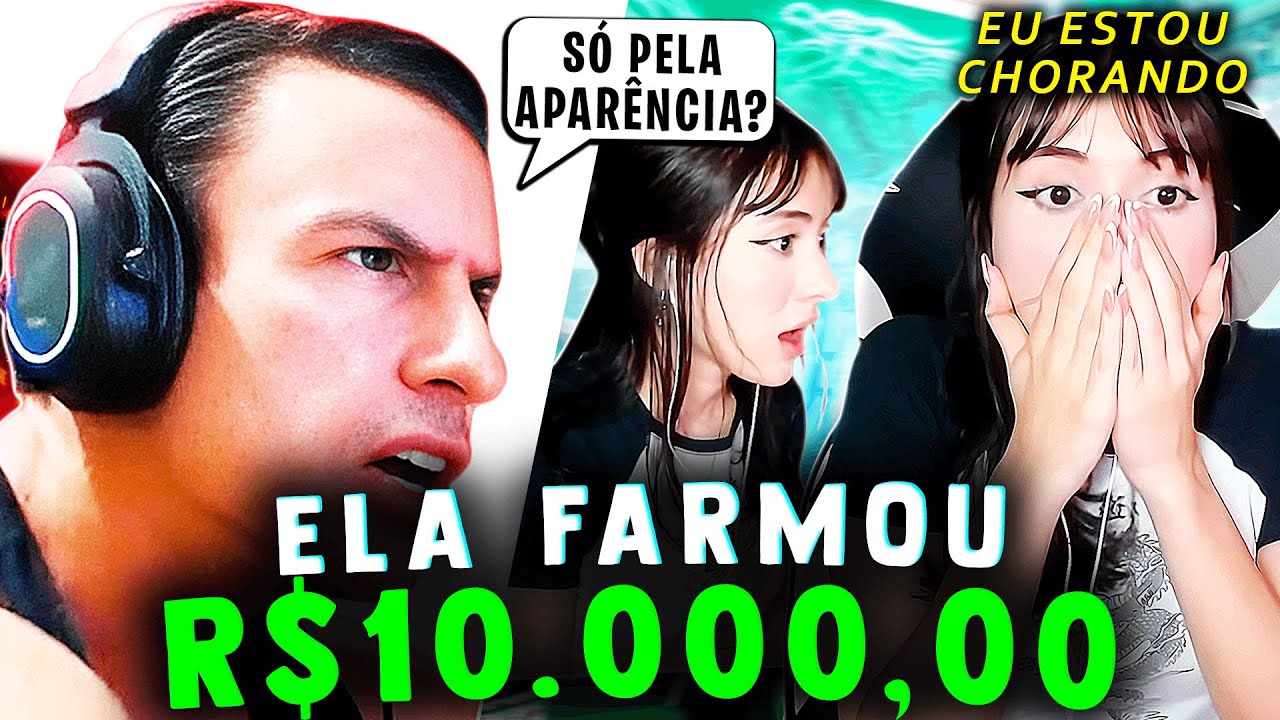 SUPER XANDÃO REAGINDO - XANDÃO GANKOU UMA STREAMER E ELA FARMOU MUITO COM O CHAT!