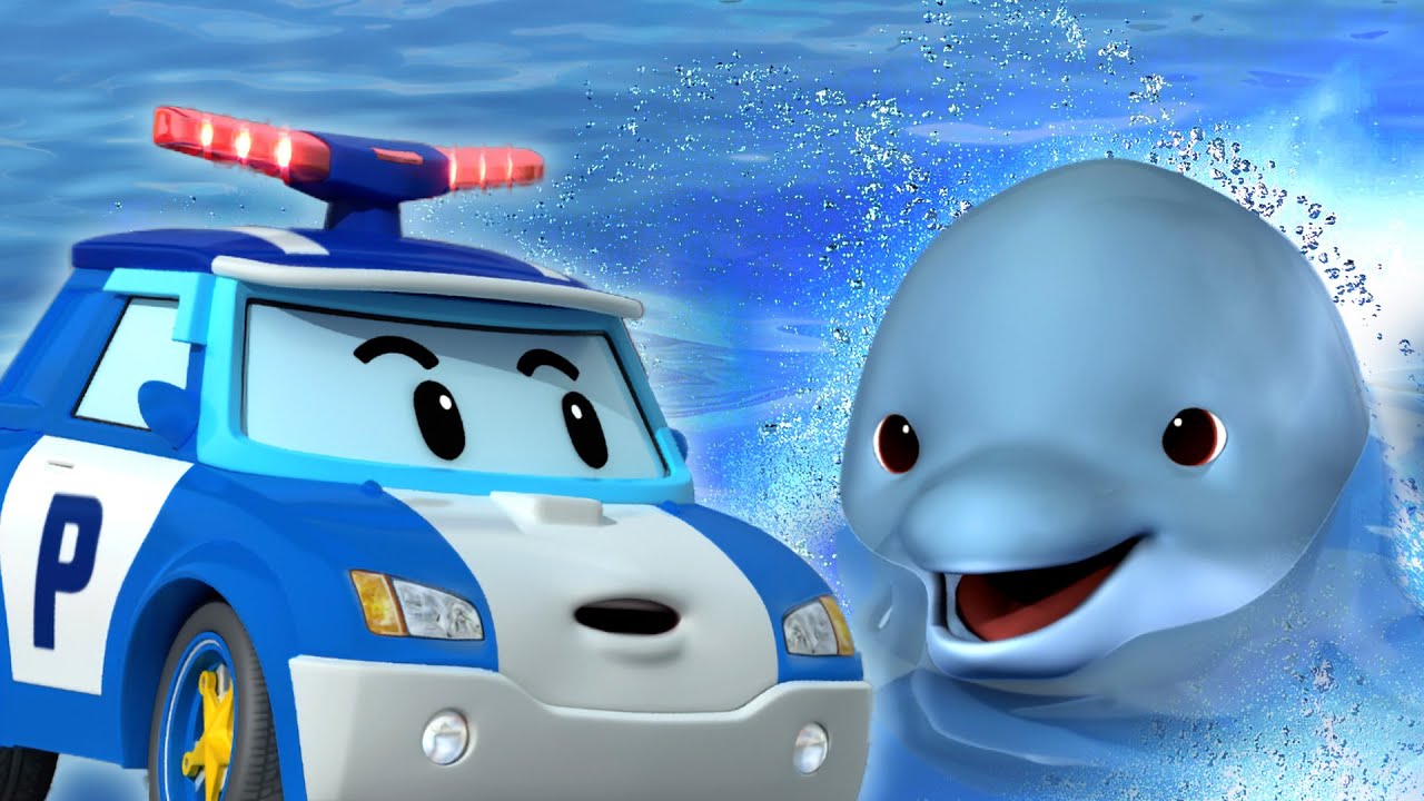 My Animal Friends│POLI 2 Hour Compilation│Protect the Dolphins│Safety Episodes│Robocar POLI TV