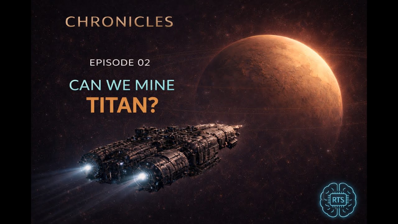 Chronicles EP 02 | Can we mine Titan ? Moon Mining & Off-World Resources | Ron's Technology Saga
