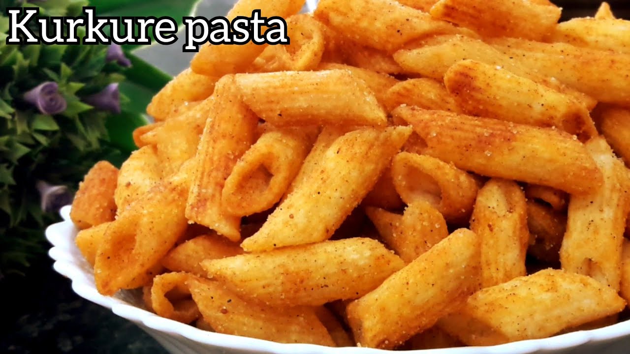 Crispy Pasta Snacks | Kurkure PAsta | बिना मेहनत कुरकुरे पास्ता नमकीन |  Teatime Snacks