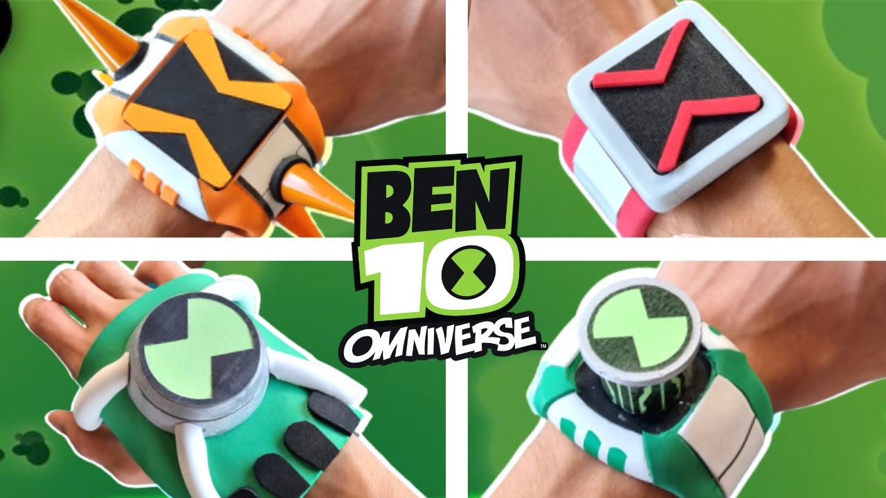 Ben 10 Omniverse Omnitrix Compilation | How To Make Ben 10 Omnitrix