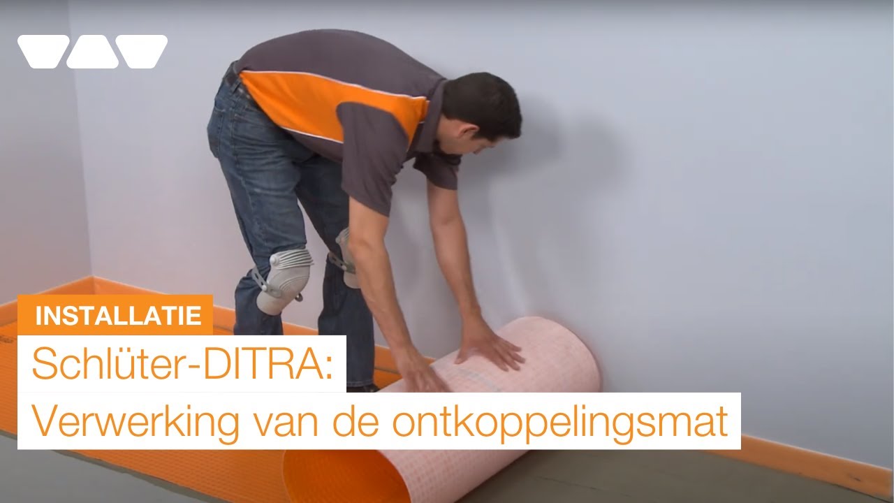 De verwerking van Schlüter-DITRA