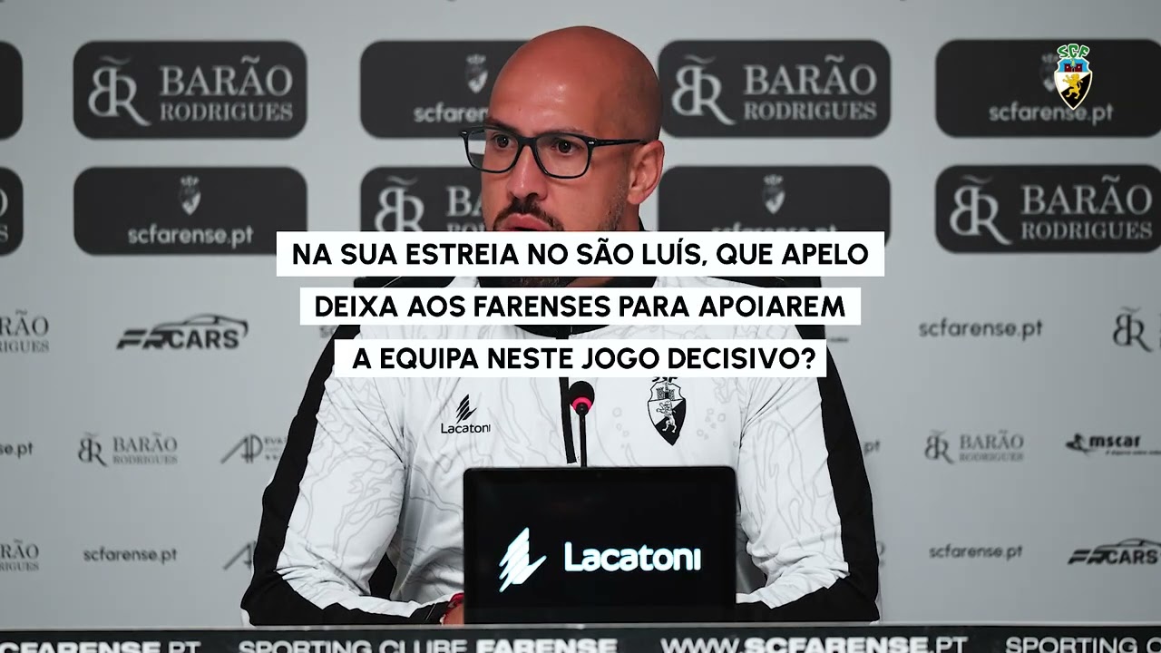 🎙️Antevisão - J22 🗣️ José Faria | SC Farense x Leixões SC