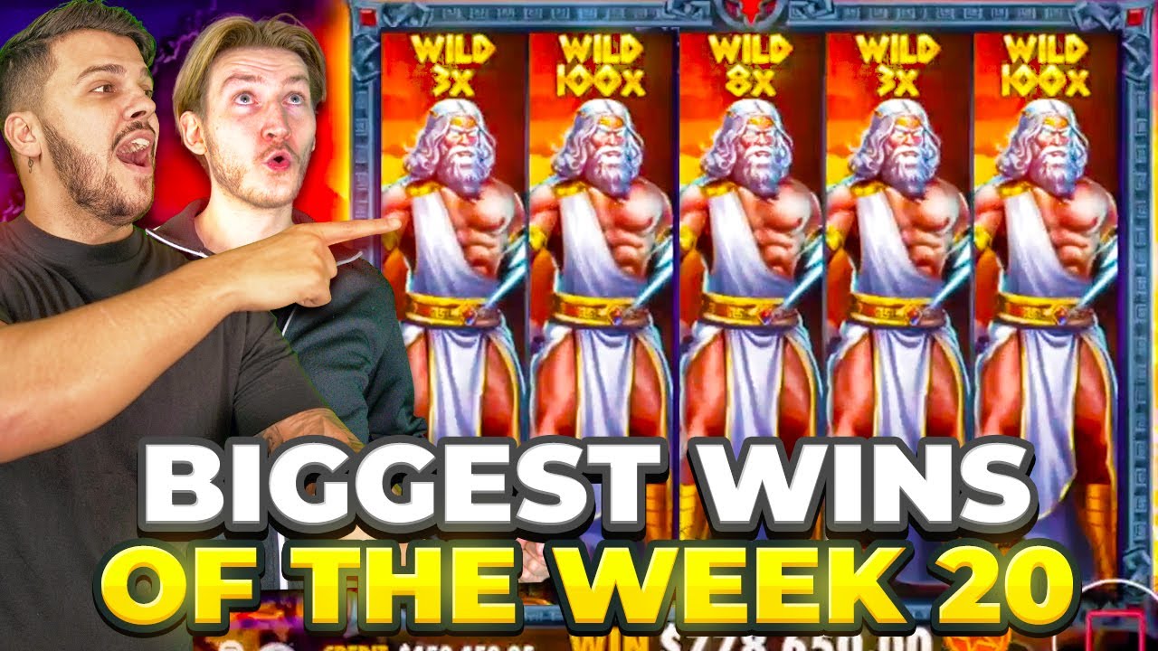 ZEUS VS HADES - NEW SLOT IS INSANE!!! Biggest wins of the week 20