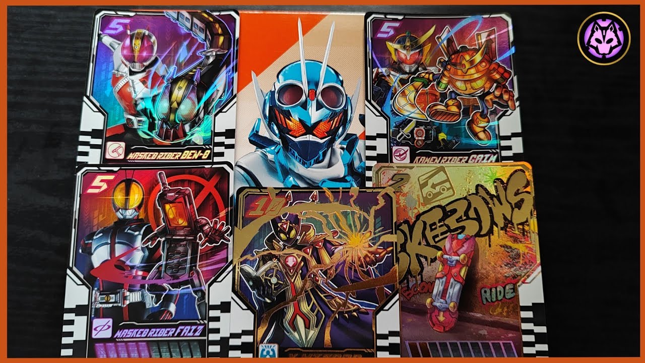 [4K] Ride Chemy Trading Card PHASE:01 Box Set
