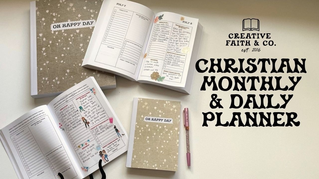 Christian Daily Planner Flip Through | Creative Faith & Co.