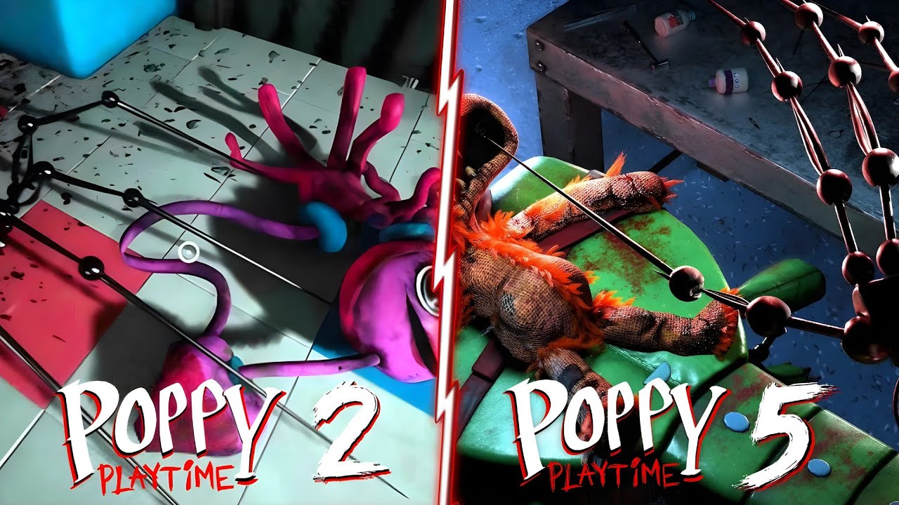POPPY PLAYTIME PROTOTYPE ALL PRESENCE CH 2 TO CH 5