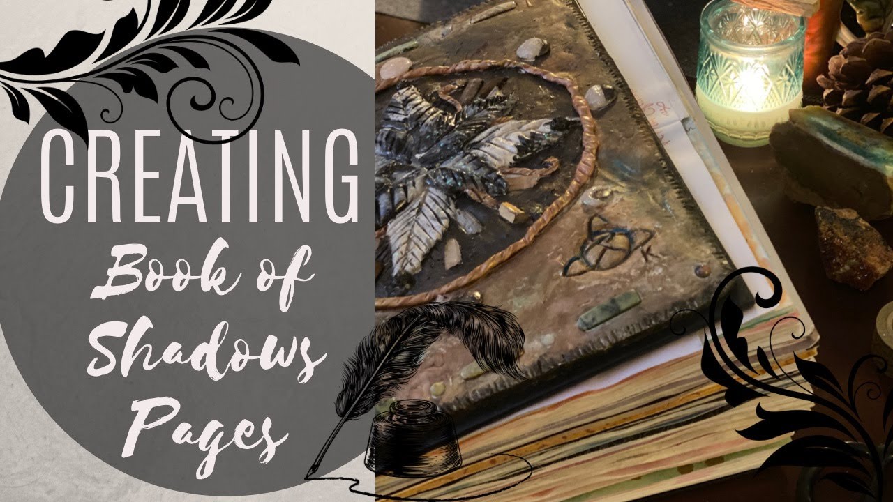 Book of Shadows Pages Creation! Ancestor Connection, Crystals & Self Love