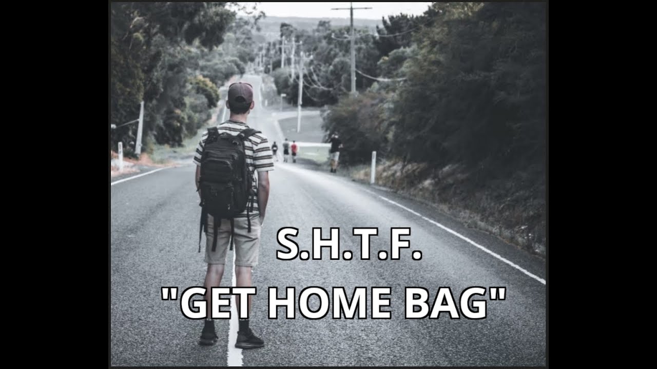 24 Hour SHTF Urban Get Home Bag for Vehicle Full Kit UPDATED 2022 GHB