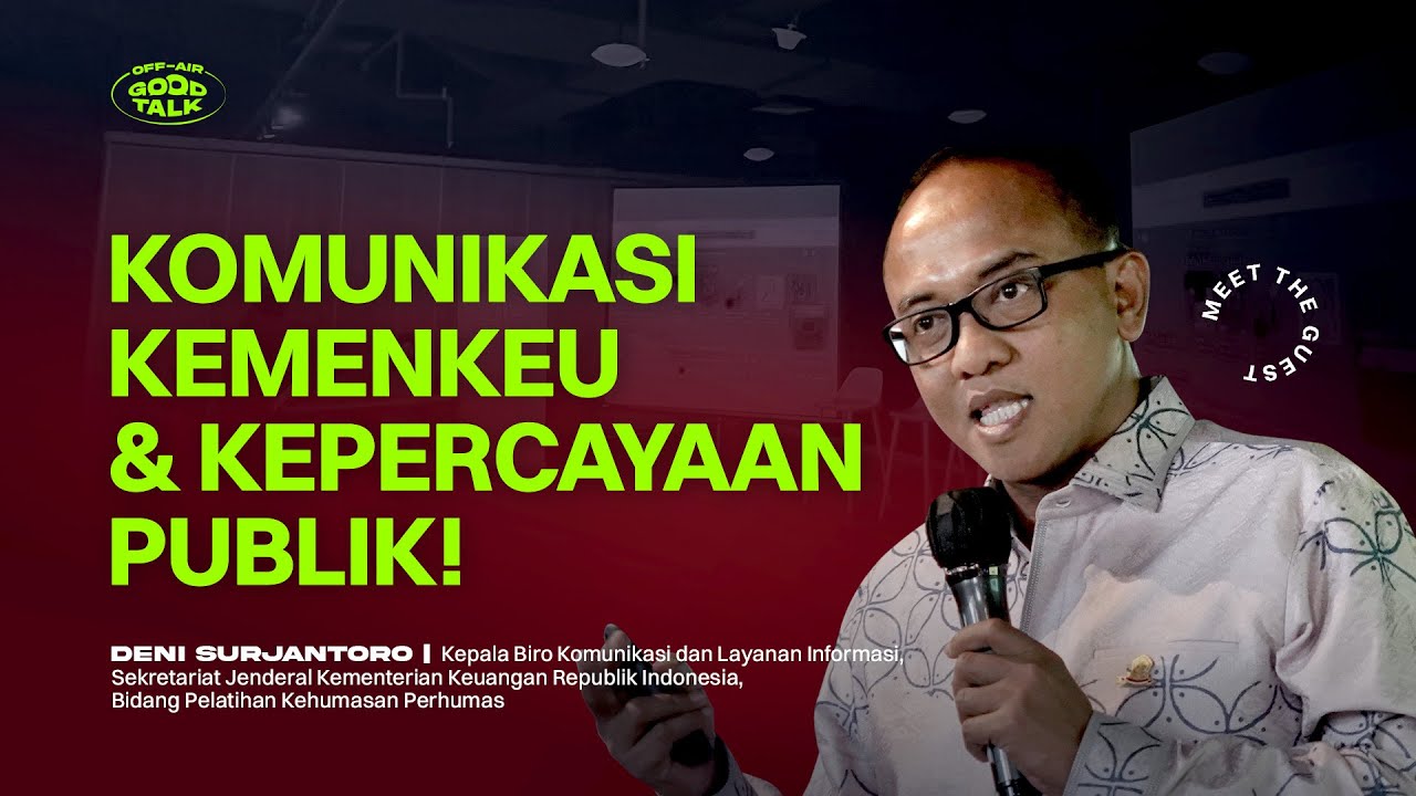 Eps. 137 GoodTalk Deni Surjantoro: Komunikasi Publik di Era AI & Tantangan Humas Pemerintah