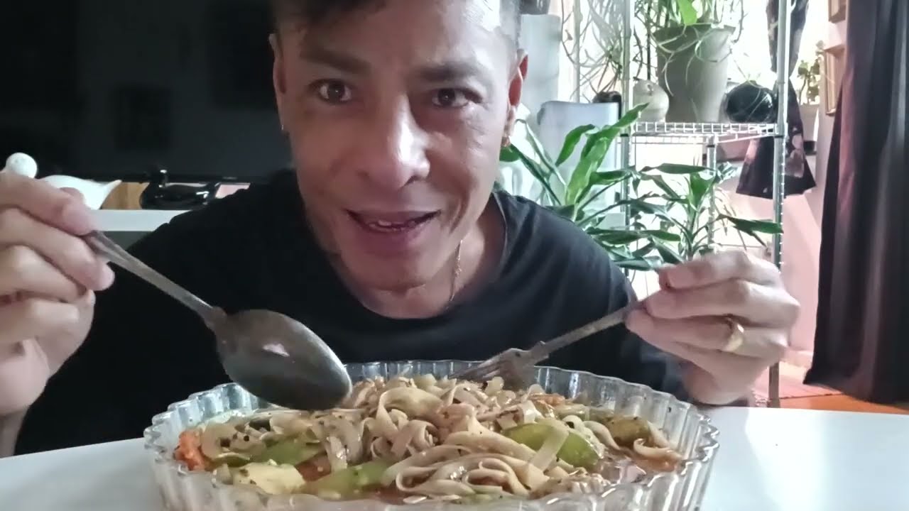 ราดหน้าหมู/Fläsknudlar i sås/Pork noodles in gravy