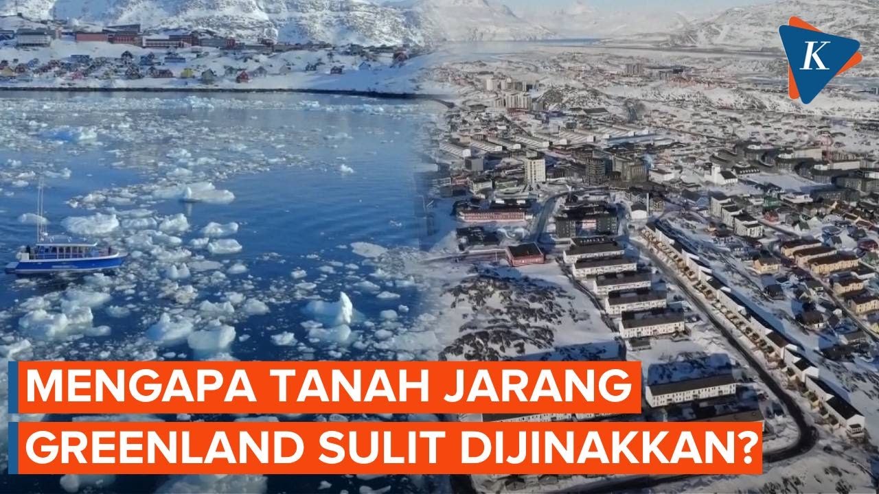 Diperebutkan Dunia, Mineral Tanah Jarang Greenland Sulit Diolah, Kok Bisa?