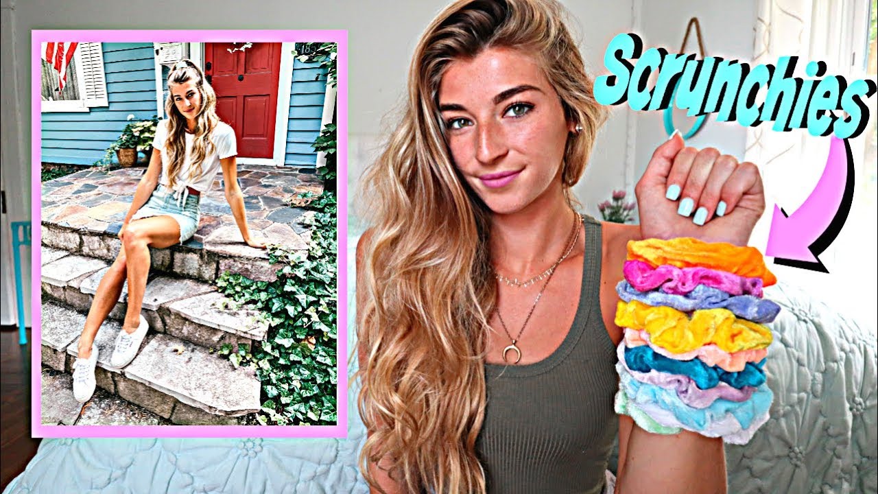 SCRUNCHIES Pick Out My Back To School Outfits 2019