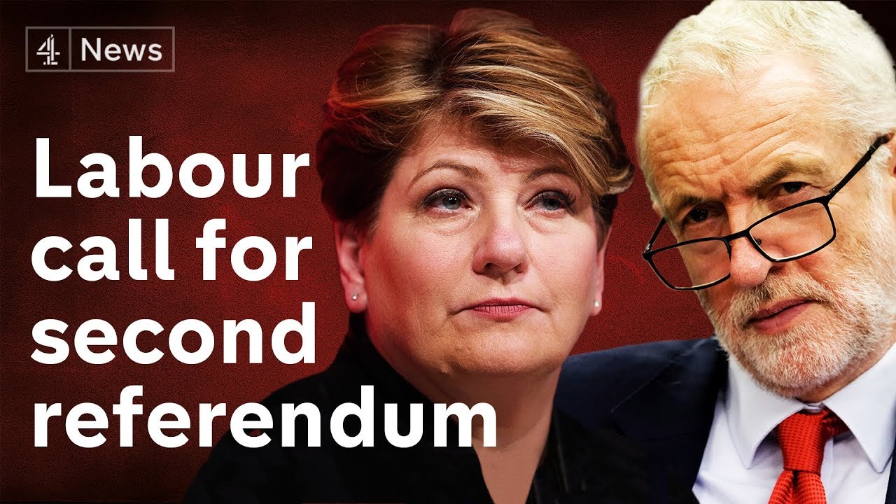 Labour back second referendum - and peers resign whip over &lsquo;anti-semitism'