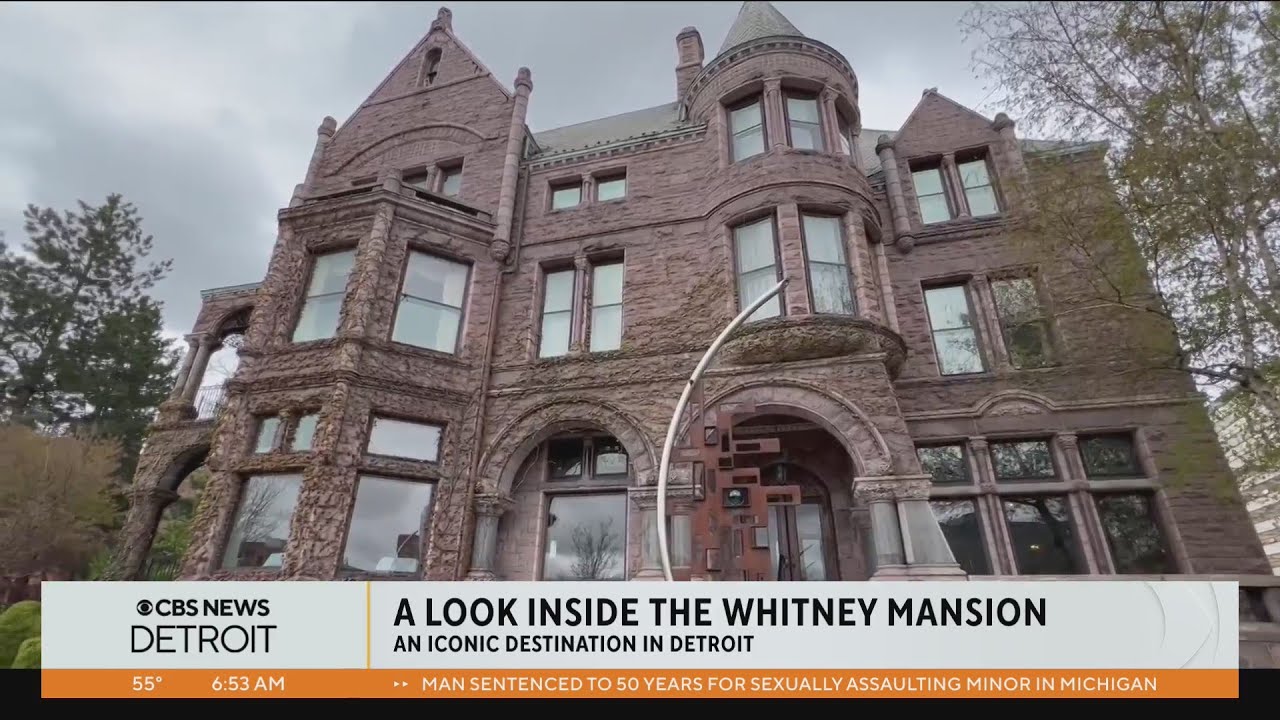 A look inside the iconic Whitney Mansion in Detroit