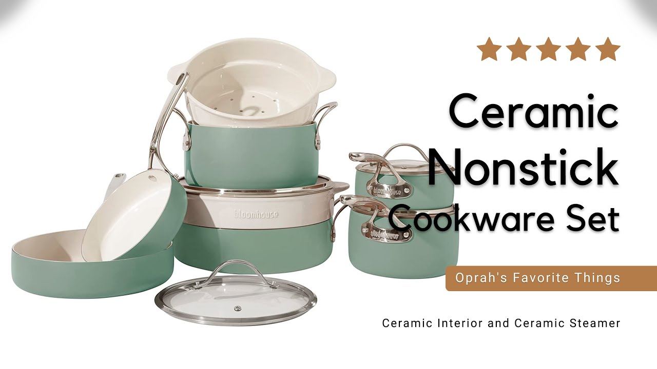 Best Nonstick Cookware Set | 12 Pieces Nonstick Pots and Pans Sets