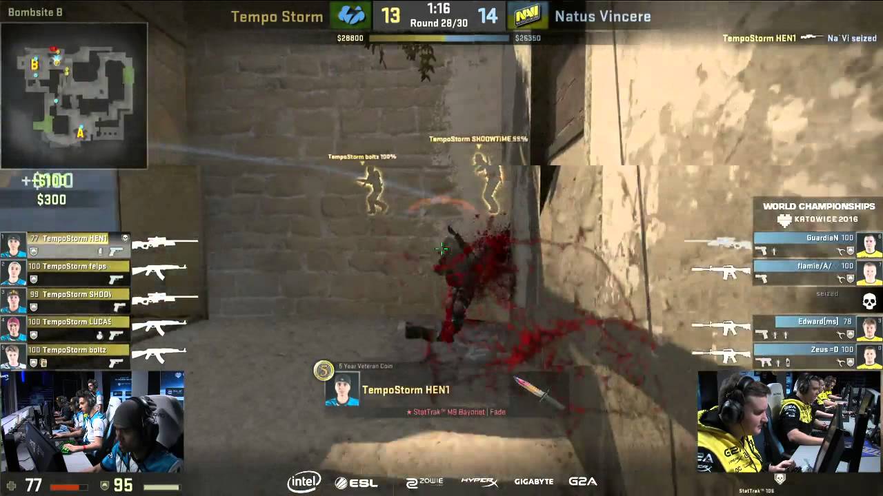Hen1 is INSANE with them VAC shots (IEM)