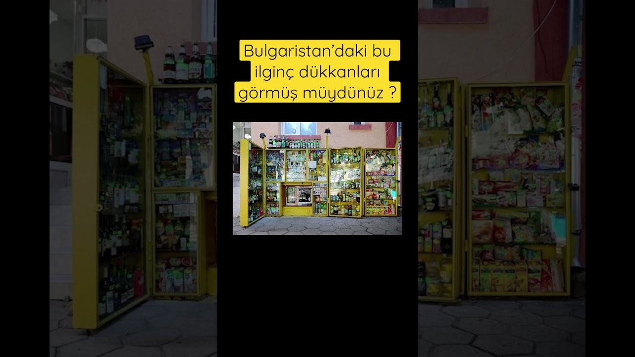 Klek shop insanların eğilerek Alışveriş yaptıkları d&uuml;kkanlar #shorts #shopping #bulgaria #yenibilgi