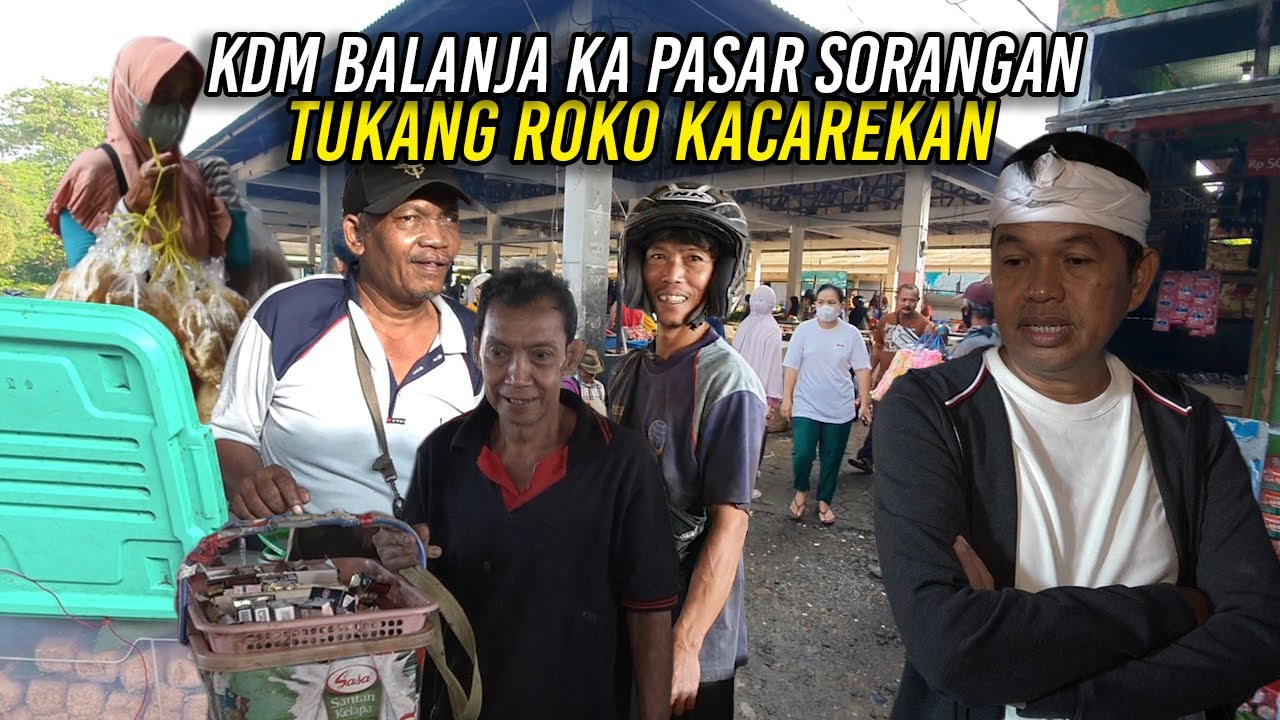 KANG DEDI BELANJA SENDIRI KE PASAR UNTUK KEPERLUAN ULANG TAHUN NYI HYANG | TUKANG ROKOK KENA SEMPROT