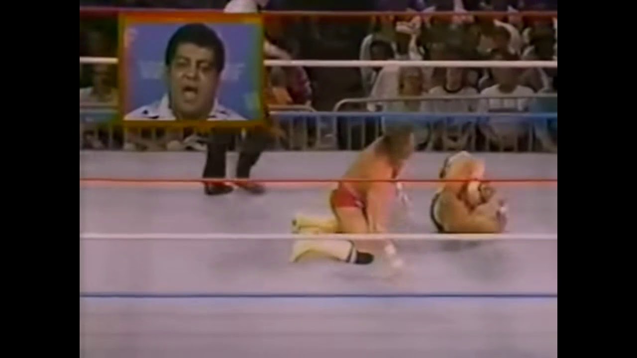 Macho Man vs Jobber Troy Martin WWF Superstars 1986