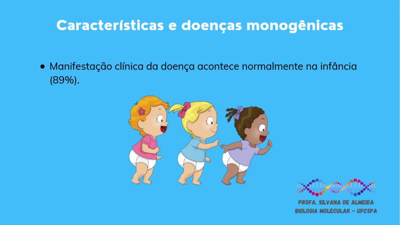 Aula de introdução a doenças e características monogênicas