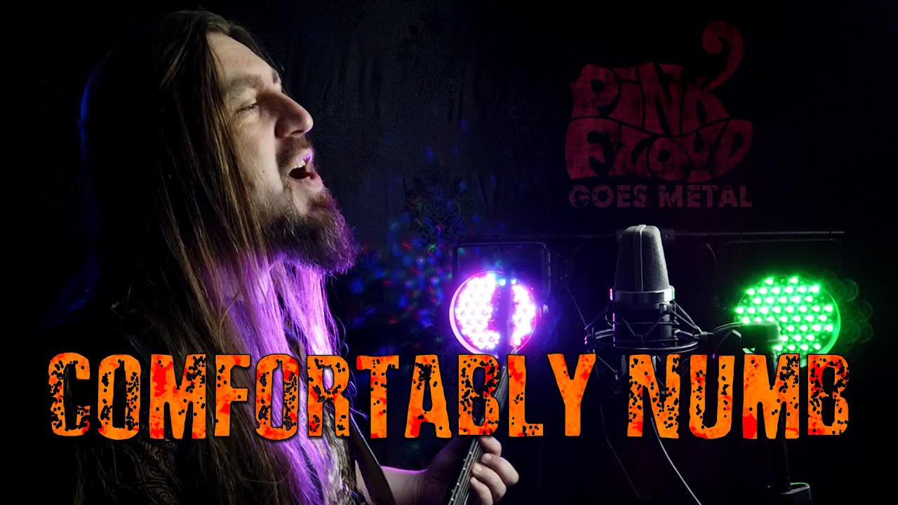 Comfortably Numb - Pink Floyd metal cover ♫ Powersong