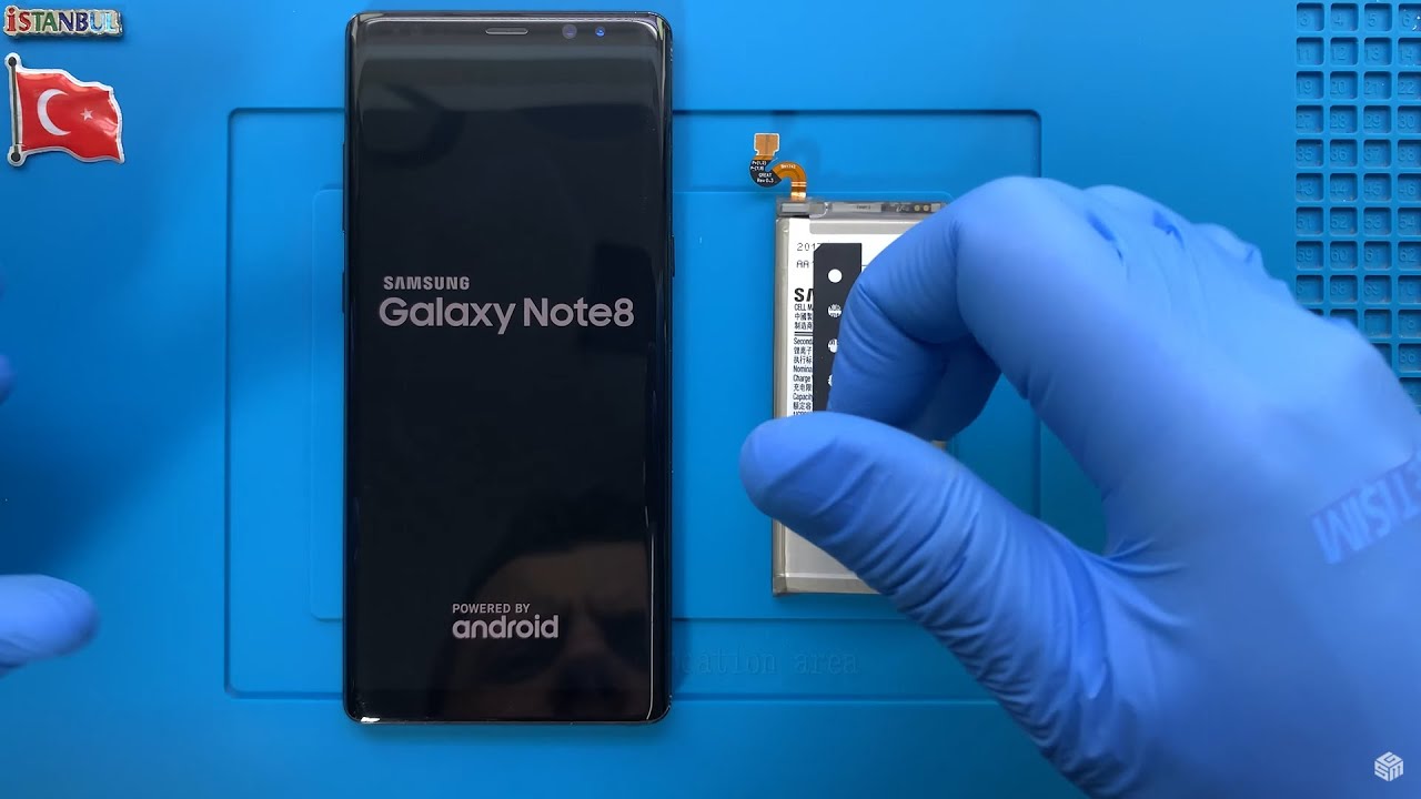 Замена аккумулятора Samsung Galaxy Note 8
