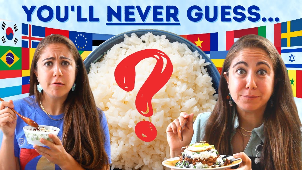 10 Rice Combinations That are NOT BORING From Around the World
