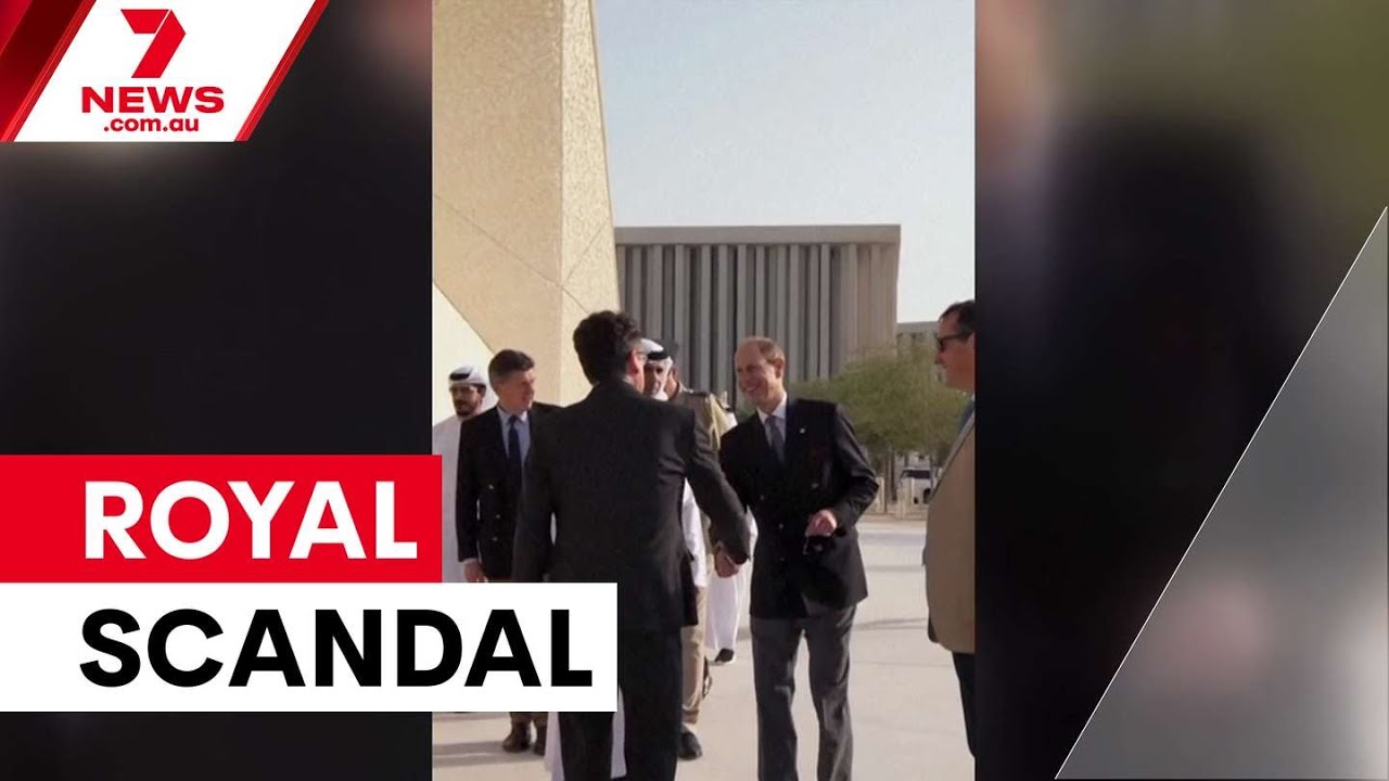 Prince Edward breaks silence on Andrew scandal | 7NEWS