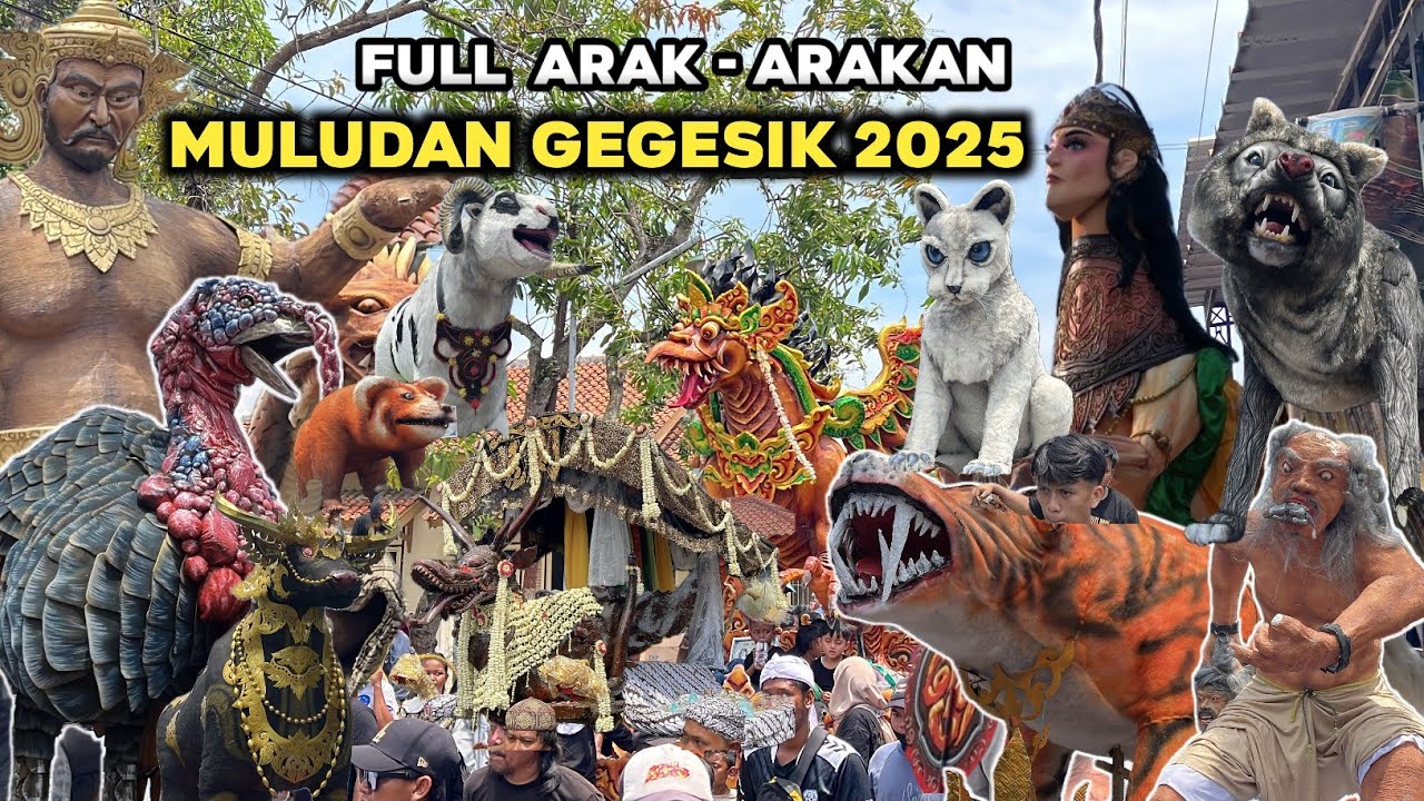 FULL Arak - Arakan GEGESIK 2025 | Karnaval Muludan Gegesik Cirebon 