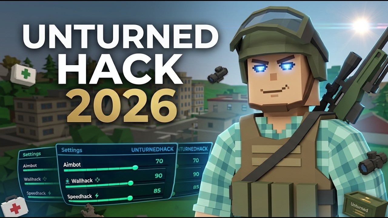NEWEST Unturned Hack 2026 / PrecisionAim + BoxESP / Undetected Build PC