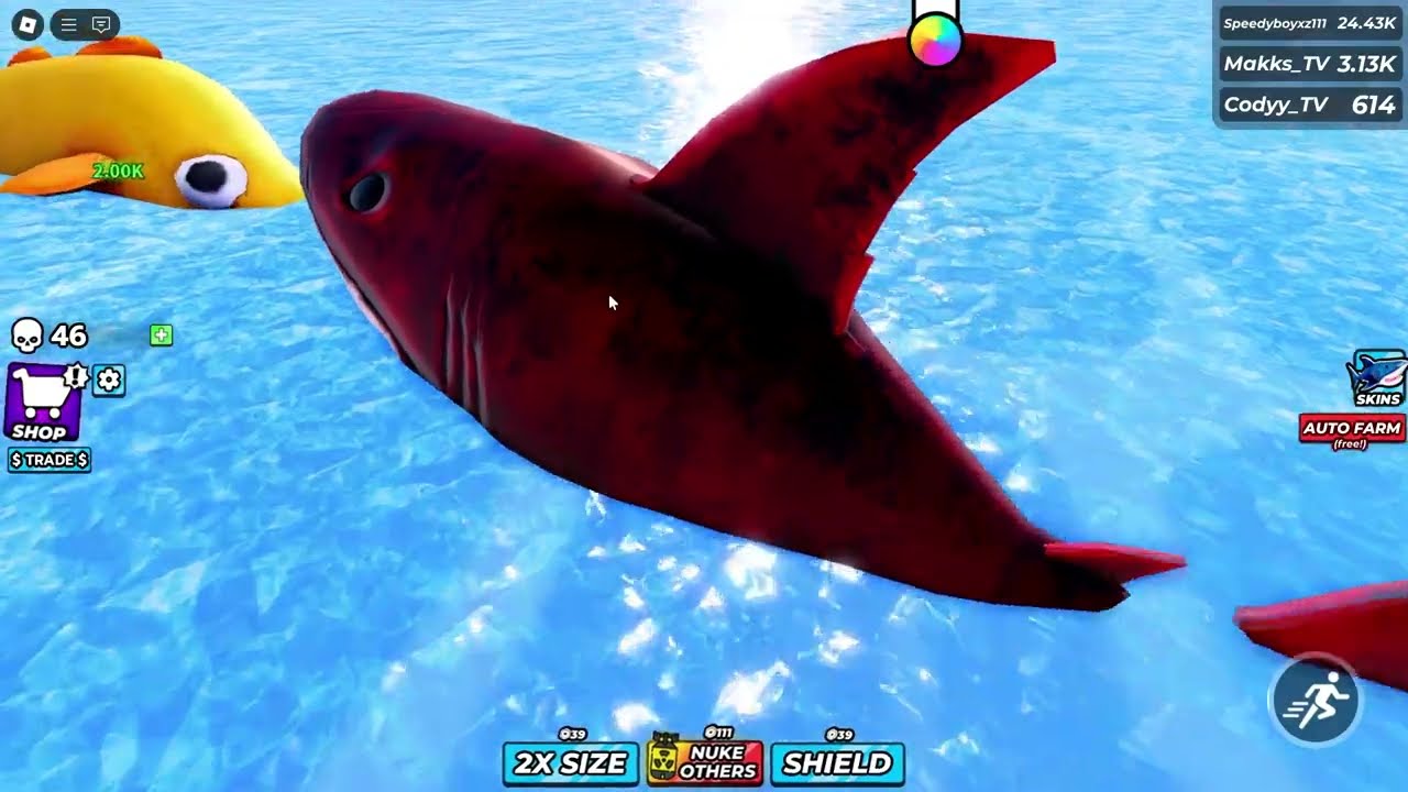 صرنا قروش و أكلنا بعض في روبلوكس!! | We Turned into Sharks in ROBLOX